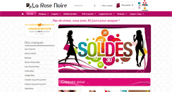 Desktop Screenshot of larosenoire.fr