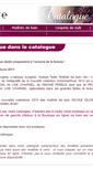 Mobile Screenshot of catalog.larosenoire.fr
