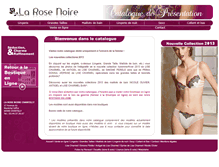Tablet Screenshot of catalog.larosenoire.fr